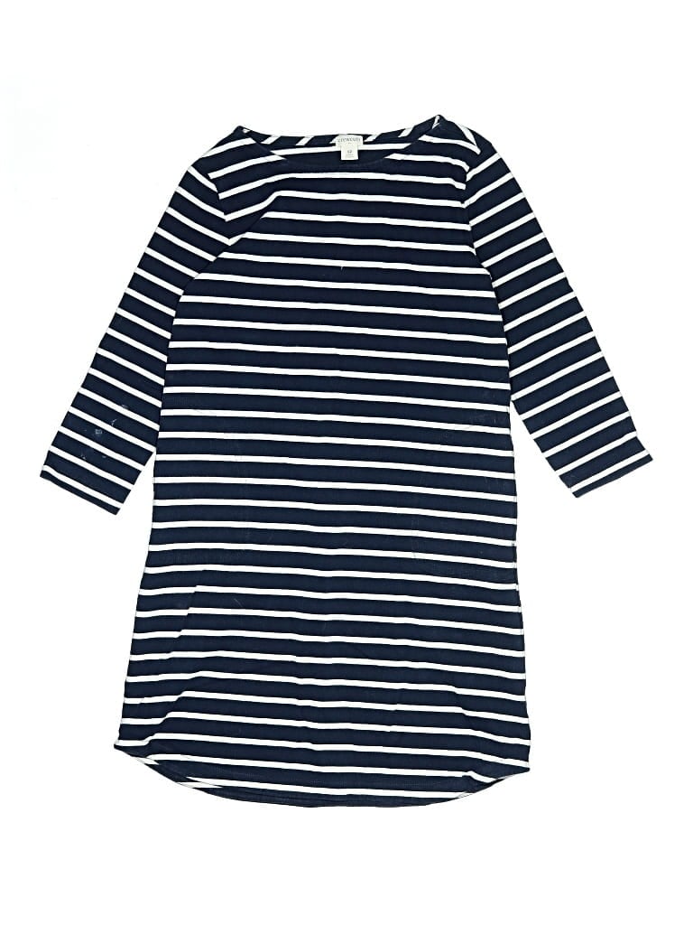 Pre-owned Crewcuts Outlet Kids' Dress In Blue