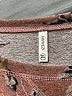 Assorted Brands Floral Burgundy Pullover Sweater Size 2X - photo 7