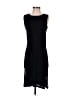 Dex Solid Black Cocktail Dress Size S (petite) - photo 1