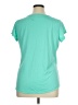 Xersion 100% Polyester Teal Short Sleeve T-Shirt Size XL - photo 2