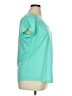 Xersion 100% Polyester Teal Short Sleeve T-Shirt Size XL - photo 4