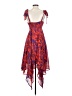 Alexis Paisley Red Cocktail Dress Size XS - photo 2