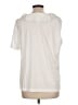 Blair 100% Polyester Ivory Short Sleeve Blouse Size L - photo 2