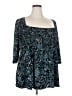 Avenue Teal 3/4 Sleeve Top Size 20 (estimated) - photo 1