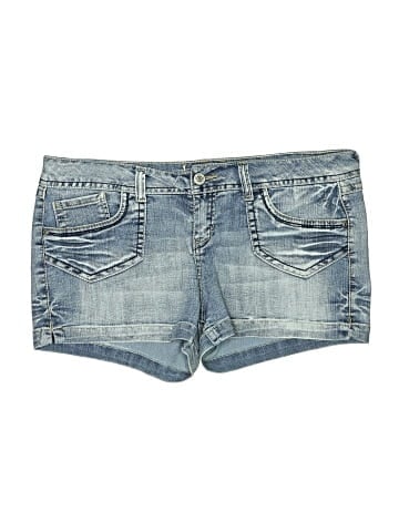 Wallflower Denim Shorts (view 1)