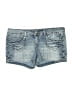 Wallflower Blue Denim Shorts Size 17 - photo 1