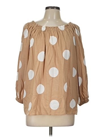 Cato 3/4 Sleeve Blouse (view 1)