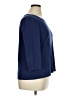 Studio Works 100% Cotton Blue 3/4 Sleeve Top Size XL - photo 4