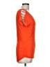 Popular Basics 100% Rayon Orange Short Sleeve Top Size L - photo 4