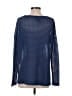 Dahlya Blue Pullover Sweater Size S - photo 2