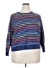 Primary 100% Cotton Stripes Blue Pullover Sweater Size XXL - photo 1