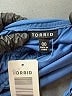 Torrid 100% Polyester Blue Casual Dress Size Med Plus (00) - photo 4