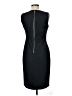 Calvin Klein Solid Black Cocktail Dress Size 6 - photo 2