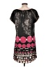 BCBGMAXAZRIA Print Black Casual Dress Size L - photo 2