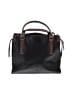 Fossil 100% Leather Black Leather Satchel One size - photo 3