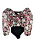 Peach Love Black Bodysuit Size S - photo 1