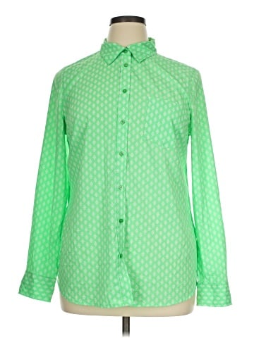 Merona Long Sleeve Blouse (view 1)