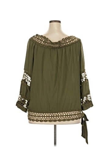Venus 3/4 Sleeve Blouse (view 2)
