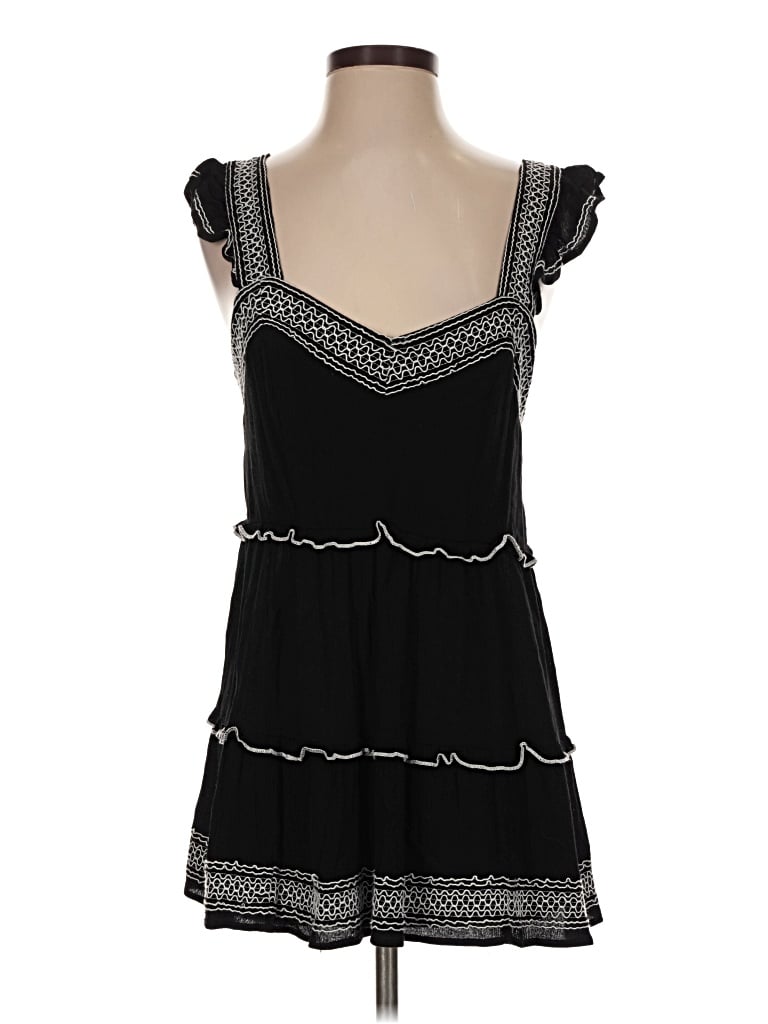 Pre-owned Torrid Tank Top Black Sweetheart Neckline Tops