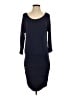 Venus Solid Blue Casual Dress Size S - photo 1