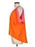 Rampage 100% Polyester Color Block Orange Short Sleeve Top Size L - photo 5