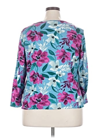 Carole Hochman 3/4 Sleeve Top (view 2)