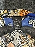 Win Win Blue 3/4 Sleeve Blouse Size L - photo 7