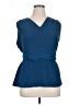 Blooming Jelly Blue Sleeveless Blouse Size XL - photo 1