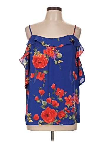 Skies Are Blue Sleeveless Blouse (view 1)