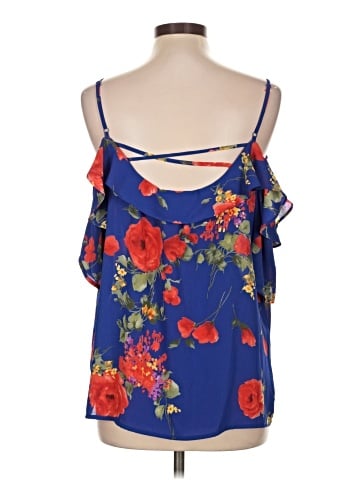 Skies Are Blue Sleeveless Blouse (view 2)
