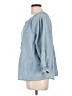 Levi's 100% Cotton Blue 3/4 Sleeve Button-Down Shirt Size L - photo 5