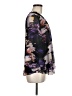 Jennifer Lopez 100% Polyester Purple 3/4 Sleeve Blouse Size M - photo 4