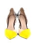 Mix No. 6 Color Block Yellow Heels Size 8 - photo 2