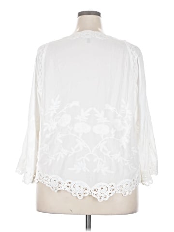 XCVI 3/4 Sleeve Blouse (view 2)