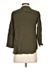Theory 100% Silk Green 3/4 Sleeve Silk Top Size S - photo 2