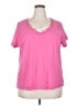 Basic Editions 100% Cotton Pink Short Sleeve T-Shirt Size 2X - photo 1