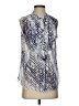 CAbi 100% Polyester Blue Sleeveless Blouse Size S - photo 1