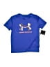 Under Armour 100% Polyester Blue Active T-Shirt Size 4 - photo 1