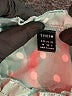 Shein 100% Polyester Polka Dots Teal Long Sleeve Blouse Size M - photo 7