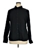 Gap Solid Black Long Sleeve Button-Down Shirt Size XL - photo 1