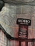 SOHO Apparel Ltd Plaid Gray Blazer Size L - photo 6
