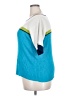 Norton Studio Color Block Teal Short Sleeve Top Size 2X - photo 5
