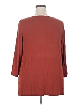 Lane Bryant 3/4 Sleeve Top (view 2)