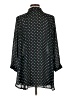 CAbi 100% Polyester Polka Dots Black 3/4 Sleeve Blouse Size L - photo 2