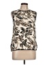 J.Crew Ivory Sleeveless Blouse Size 10 - photo 1