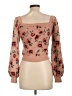 Willow & Wind Floral Pink Pullover Sweater Size L - photo 2