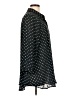 CAbi 100% Polyester Polka Dots Black 3/4 Sleeve Blouse Size L - photo 4