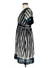 LUCCA Chevron-herringbone Blue Casual Dress Size M - photo 5