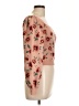 Willow & Wind Floral Pink Pullover Sweater Size L - photo 4