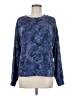 Jenni Intimates Tie-dye Blue Pullover Sweater Size M - photo 1